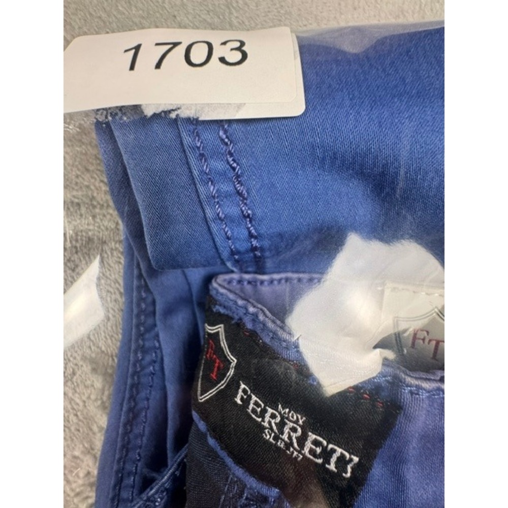 NWT Alberto Ferretti Blue Denim Jeans Pants Men's Size 32 - Picture 12 of 12